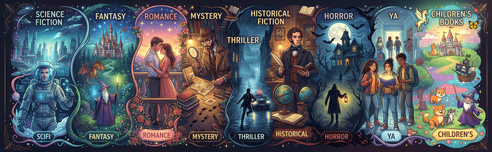 Homepage Genre Banner